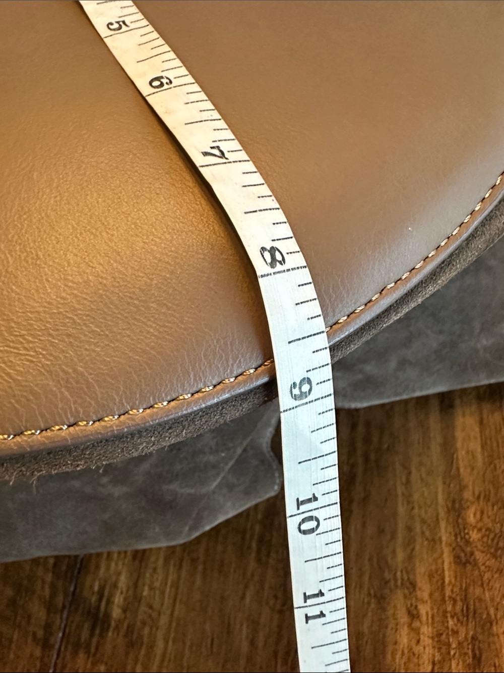 Made in Italy Genuine Suede Hobo Tote Bag - Picture 14 of 15